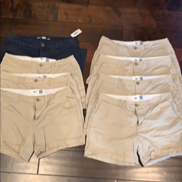 old navy girls uniform shorts